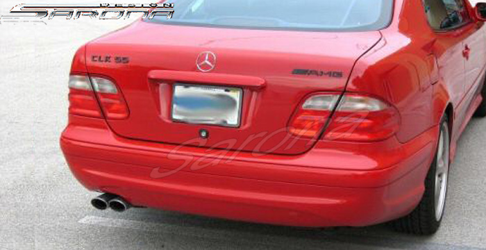 Custom Mercedes CLK Rear Bumper  Coupe & Convertible (1998 - 2002) - $590.00 (Part #MB-010-RB)